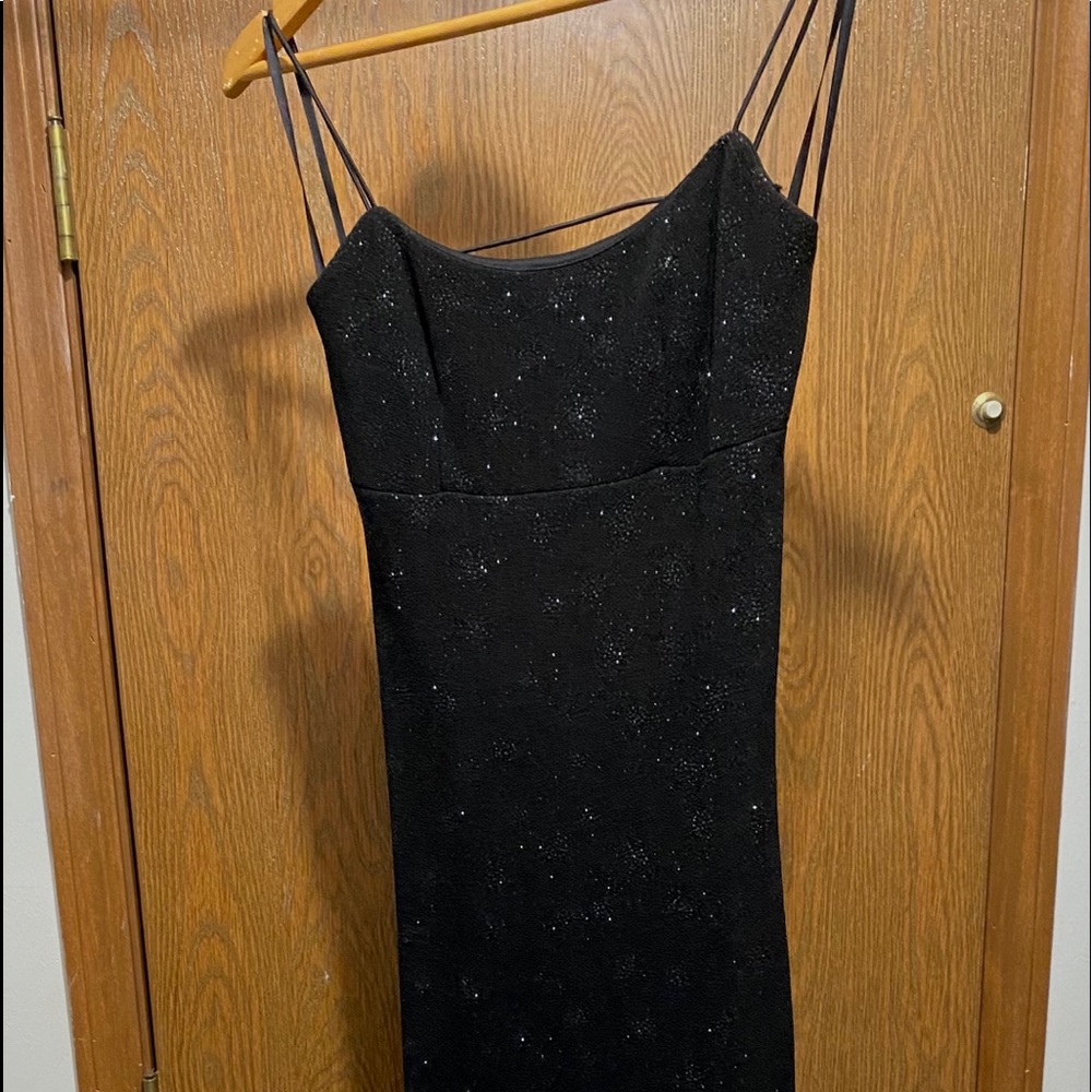 Black Sparkle Prom Dress